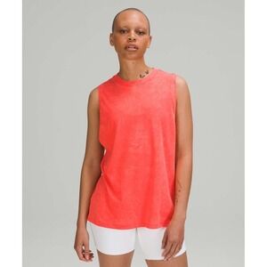 Lululemon All Yours Pima Cotton Tank‎ Top in Cloudy Wash Flare Size 2